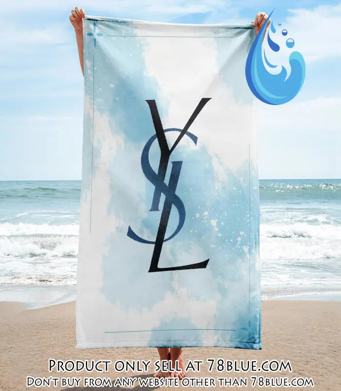 Yves saint laurent beach towel luxury brand hot trending summer  bt00299 78b0954338